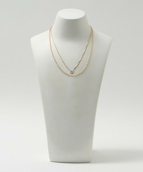 BEAUTY&YOUTH UNITED ARROWS / ビューティー&ユース ユナイテッドアローズ ネックレス・ペンダント・チョーカー | フラワーモチーフ 3WAY ネックレス | 詳細9