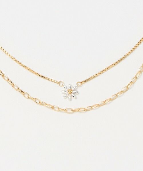 BEAUTY&YOUTH UNITED ARROWS / ビューティー&ユース ユナイテッドアローズ ネックレス・ペンダント・チョーカー | フラワーモチーフ 3WAY ネックレス | 詳細2