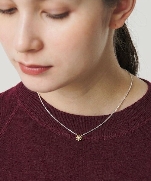 BEAUTY&YOUTH UNITED ARROWS / ビューティー&ユース ユナイテッドアローズ ネックレス・ペンダント・チョーカー | フラワーモチーフ 3WAY ネックレス | 詳細12