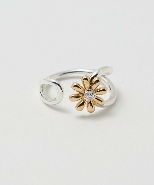 BEAUTY&YOUTH UNITED ARROWS / ビューティー&ユース ユナイテッドアローズ リング | フラワーモチーフ 2セット リング | 詳細11