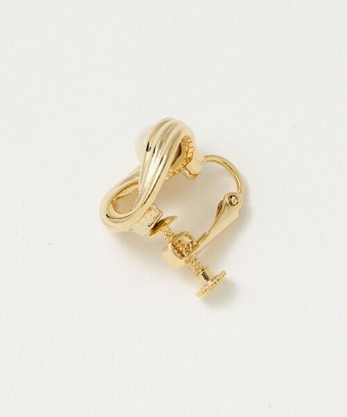 BEAUTY&YOUTH UNITED ARROWS / ビューティー&ユース ユナイテッドアローズ ピアス・イヤリング | メタルライン パールモチーフ イヤリング | 詳細5