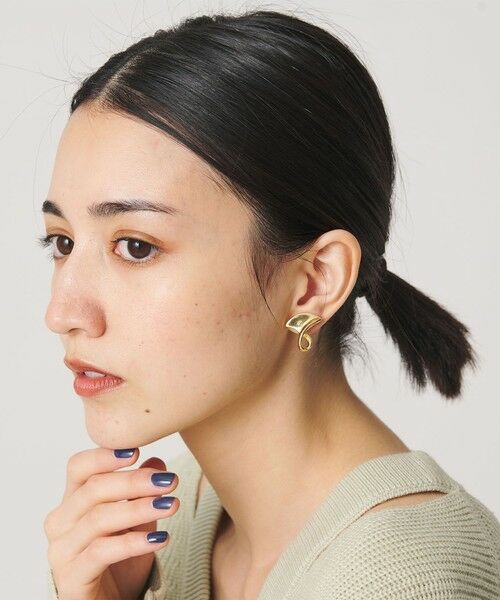 BEAUTY&YOUTH UNITED ARROWS / ビューティー&ユース ユナイテッドアローズ ピアス・イヤリング | メタル サーキュラー イヤリング | 詳細1