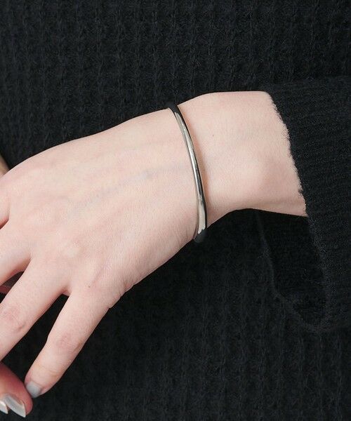 BEAUTY&YOUTH UNITED ARROWS / ビューティー&ユース ユナイテッドアローズ ブレスレット・バングル | メタル ヘンケイライン バングル | 詳細4