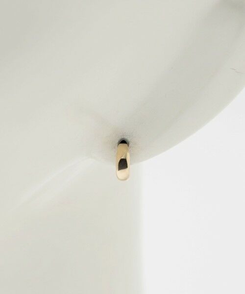 BEAUTY&YOUTH UNITED ARROWS / ビューティー&ユース ユナイテッドアローズ ピアス・イヤリング | K10 パイプ フープピアス | 詳細6