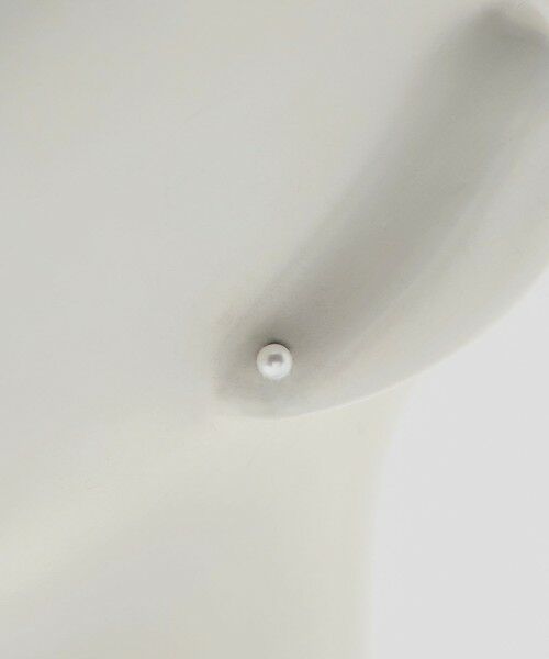 BEAUTY&YOUTH UNITED ARROWS / ビューティー&ユース ユナイテッドアローズ ピアス・イヤリング | K10 淡水パール ピアス/4mm | 詳細7