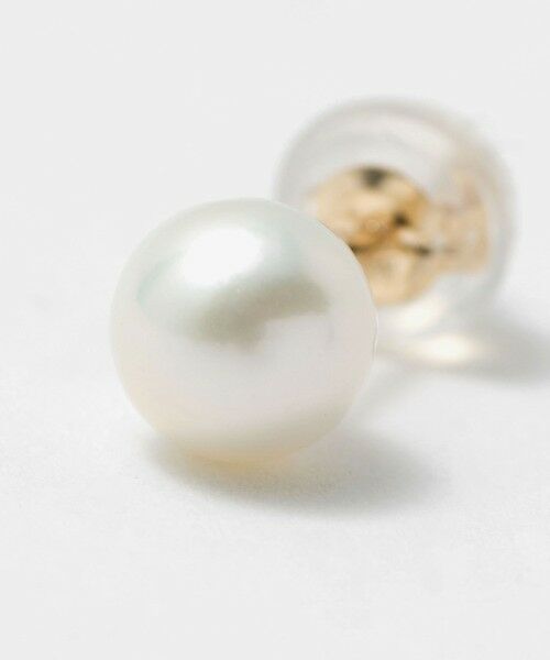 BEAUTY&YOUTH UNITED ARROWS / ビューティー&ユース ユナイテッドアローズ ピアス・イヤリング | K10 淡水パール ピアス/5mm | 詳細4