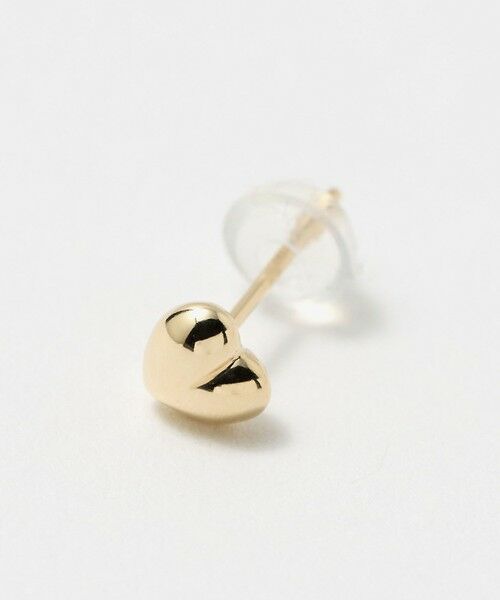 BEAUTY&YOUTH UNITED ARROWS / ビューティー&ユース ユナイテッドアローズ ピアス・イヤリング | K10 プク ハート ピアス | 詳細1
