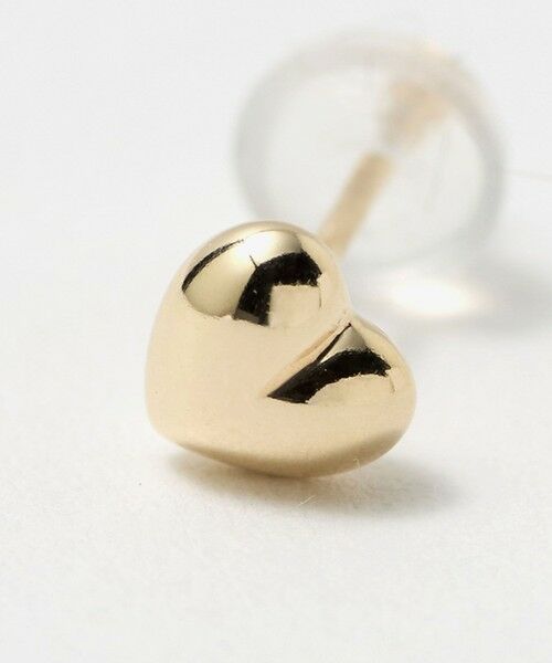 BEAUTY&YOUTH UNITED ARROWS / ビューティー&ユース ユナイテッドアローズ ピアス・イヤリング | K10 プク ハート ピアス | 詳細4