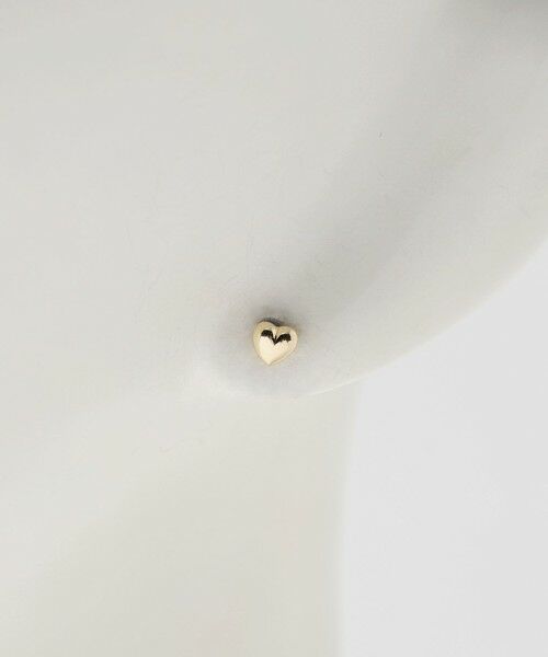 BEAUTY&YOUTH UNITED ARROWS / ビューティー&ユース ユナイテッドアローズ ピアス・イヤリング | K10 プク ハート ピアス | 詳細6