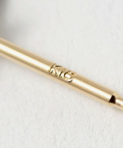 BEAUTY&YOUTH UNITED ARROWS / ビューティー&ユース ユナイテッドアローズ ピアス・イヤリング | K18 クロス ピアス | 詳細5