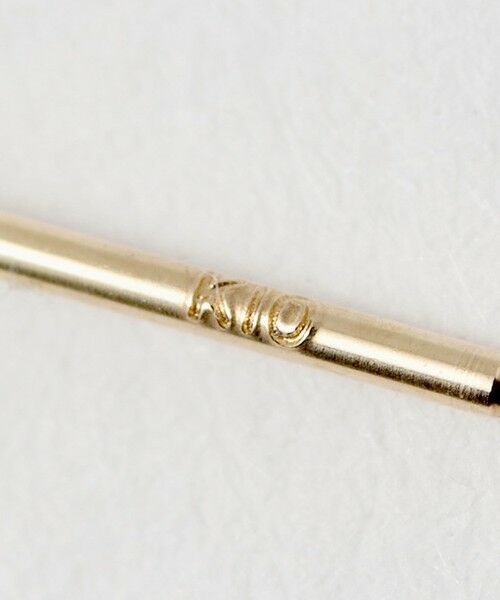 BEAUTY&YOUTH UNITED ARROWS / ビューティー&ユース ユナイテッドアローズ ピアス・イヤリング | K10 クロス ピアス | 詳細5