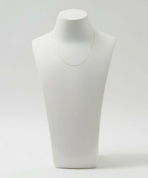 BEAUTY&YOUTH UNITED ARROWS / ビューティー&ユース ユナイテッドアローズ ネックレス・ペンダント・チョーカー | K10 スリム ネックレス | 詳細5