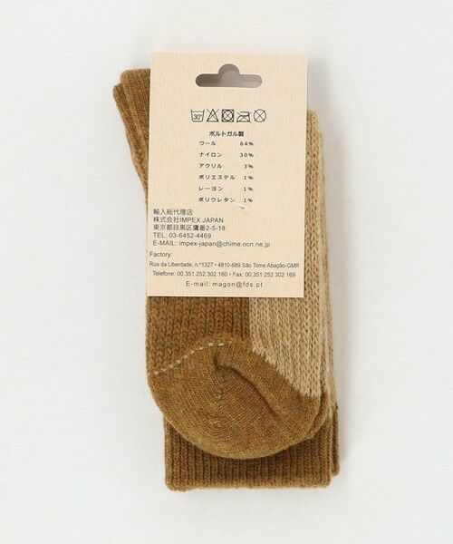 BEAUTY&YOUTH UNITED ARROWS / ビューティー&ユース ユナイテッドアローズ ソックス | ＜H FOOT WEAR＞2トーン ソックス | 詳細4