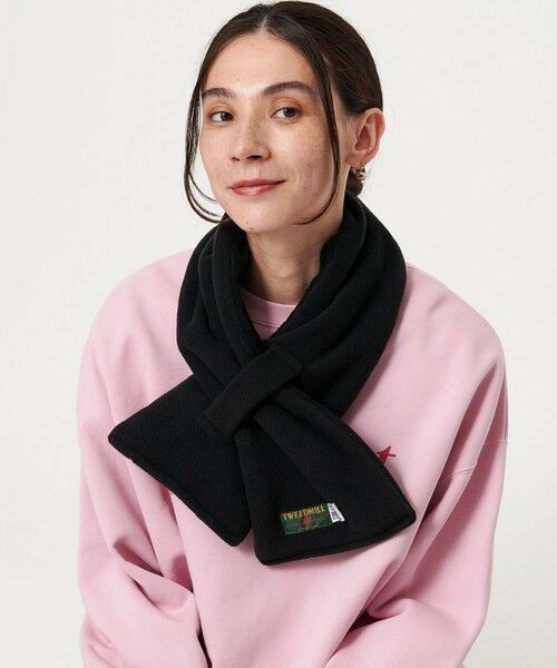 BEAUTY&YOUTH UNITED ARROWS / ビューティー&ユース ユナイテッドアローズ マフラー・ショール・スヌード・ストール | ＜TWEEDMILL＞フリース 2トーン マフラー | 詳細1