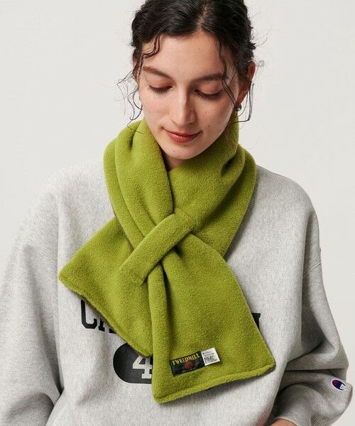 BEAUTY&YOUTH UNITED ARROWS / ビューティー&ユース ユナイテッドアローズ マフラー・ショール・スヌード・ストール | ＜TWEEDMILL＞フリース 2トーン マフラー | 詳細7