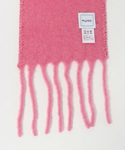 BEAUTY&YOUTH UNITED ARROWS / ビューティー&ユース ユナイテッドアローズ マフラー・ショール・スヌード・ストール | ＜mylab＞アルパカ ステッチマフラー | 詳細10