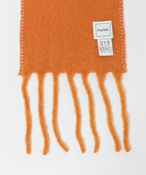 BEAUTY&YOUTH UNITED ARROWS / ビューティー&ユース ユナイテッドアローズ マフラー・ショール・スヌード・ストール | ＜mylab＞アルパカ ステッチマフラー | 詳細15