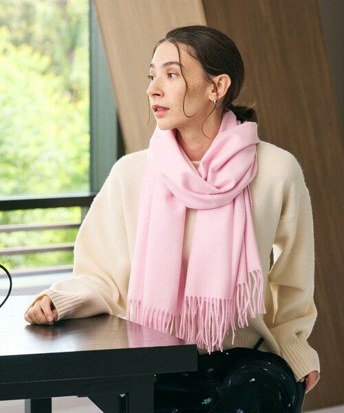 BEAUTY&YOUTH UNITED ARROWS / ビューティー&ユース ユナイテッドアローズ マフラー・ショール・スヌード・ストール | カシミヤ メランジ ストール | 詳細13