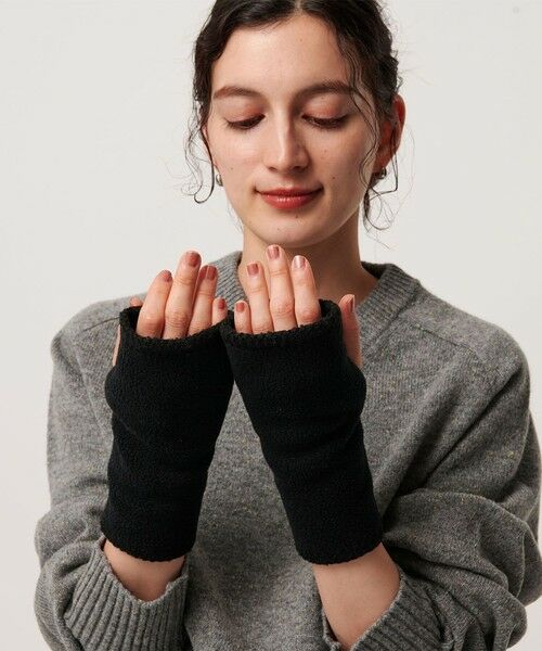 BEAUTY&YOUTH UNITED ARROWS / ビューティー&ユース ユナイテッドアローズ 手袋 | ＜TWEEDMILL＞フリース ステッチ フィンガーレスグローブ | 詳細2