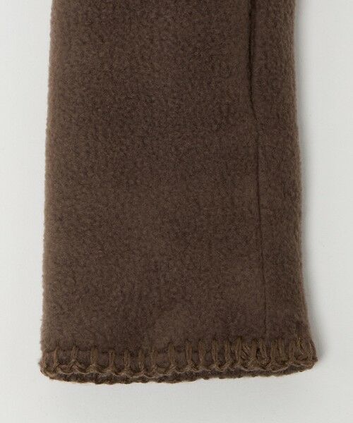 BEAUTY&YOUTH UNITED ARROWS / ビューティー&ユース ユナイテッドアローズ 手袋 | ＜TWEEDMILL＞フリース ステッチ フィンガーレスグローブ | 詳細14
