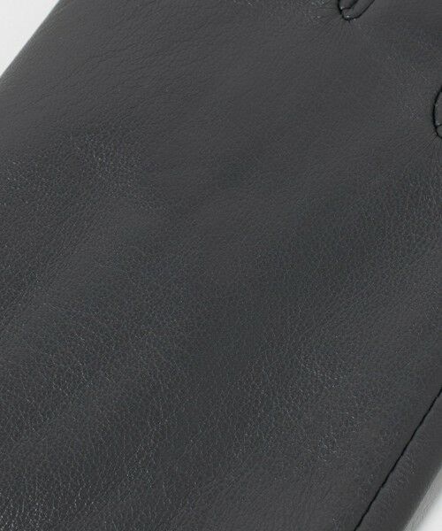 BEAUTY&YOUTH UNITED ARROWS / ビューティー&ユース ユナイテッドアローズ 手袋 | レザー×スエード コンビ リボン グローブ | 詳細5