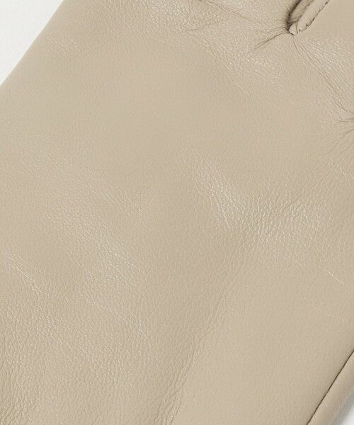 BEAUTY&YOUTH UNITED ARROWS / ビューティー&ユース ユナイテッドアローズ 手袋 | レザー×スエード コンビ リボン グローブ | 詳細11