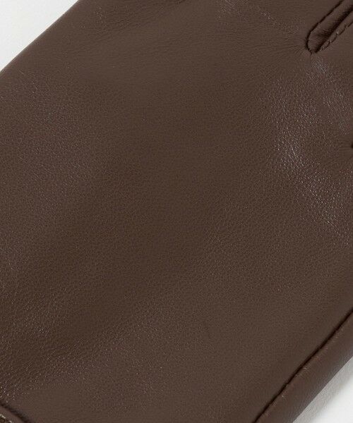 BEAUTY&YOUTH UNITED ARROWS / ビューティー&ユース ユナイテッドアローズ 手袋 | レザー×スエード コンビ リボン グローブ | 詳細19