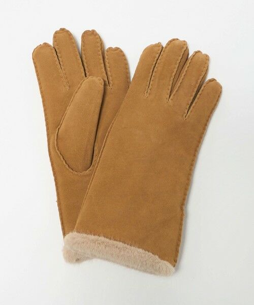 BEAUTY&YOUTH UNITED ARROWS / ビューティー&ユース ユナイテッドアローズ 手袋 | スエード ファーライク グローブ | 詳細4