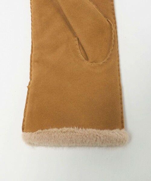 BEAUTY&YOUTH UNITED ARROWS / ビューティー&ユース ユナイテッドアローズ 手袋 | スエード ファーライク グローブ | 詳細5