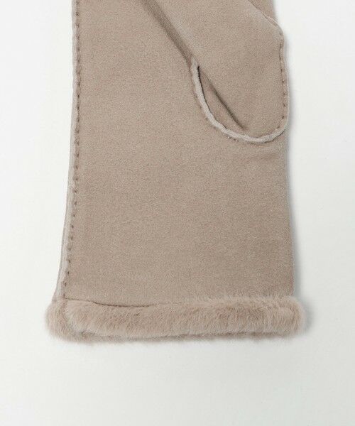 BEAUTY&YOUTH UNITED ARROWS / ビューティー&ユース ユナイテッドアローズ 手袋 | スエード ファーライク グローブ | 詳細13