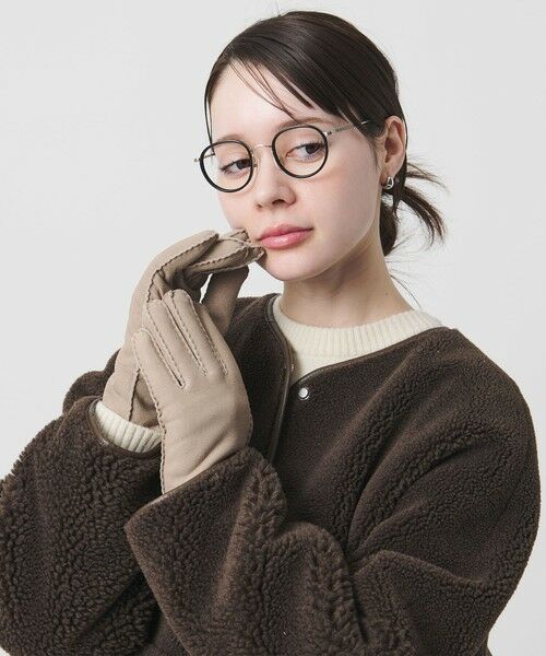 BEAUTY&YOUTH UNITED ARROWS / ビューティー&ユース ユナイテッドアローズ 手袋 | スエード ファーライク グローブ | 詳細8