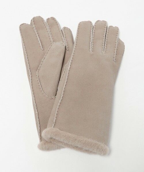 BEAUTY&YOUTH UNITED ARROWS / ビューティー&ユース ユナイテッドアローズ 手袋 | スエード ファーライク グローブ | 詳細9