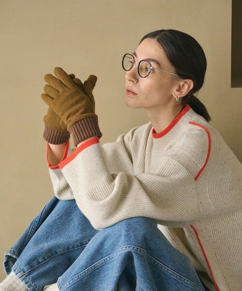 BEAUTY&YOUTH UNITED ARROWS / ビューティー&ユース ユナイテッドアローズ 手袋 | カラー ジャージー リブ グローブ | 詳細14