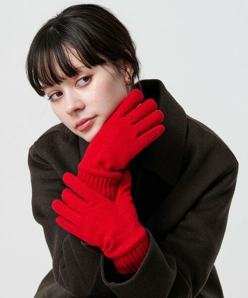 BEAUTY&YOUTH UNITED ARROWS / ビューティー&ユース ユナイテッドアローズ 手袋 | カラー ジャージー リブ グローブ | 詳細23