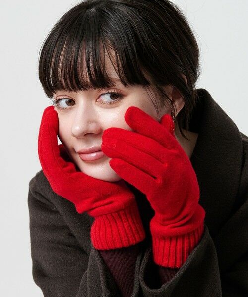 BEAUTY&YOUTH UNITED ARROWS / ビューティー&ユース ユナイテッドアローズ 手袋 | カラー ジャージー リブ グローブ | 詳細24