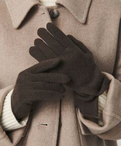 BEAUTY&YOUTH UNITED ARROWS / ビューティー&ユース ユナイテッドアローズ 手袋 | ウールカシミヤ スリット グローブ
