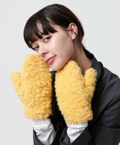 BEAUTY&YOUTH UNITED ARROWS / ビューティー&ユース ユナイテッドアローズ 手袋 | ストリング ボア ミトン