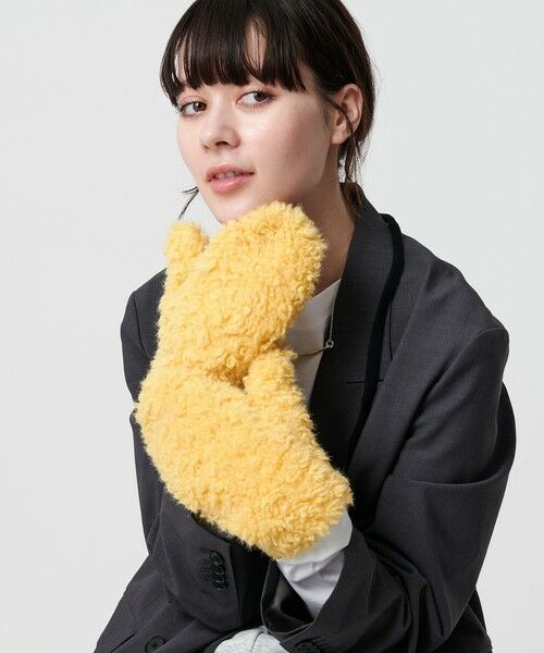 BEAUTY&YOUTH UNITED ARROWS / ビューティー&ユース ユナイテッドアローズ 手袋 | ストリング ボア ミトン | 詳細14