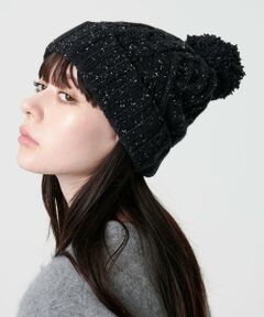BEAUTY&YOUTH UNITED ARROWS / ビューティー&ユース ユナイテッドアローズ ニットキャップ | ネップ ポンポン ニットキャップ 2WAY
