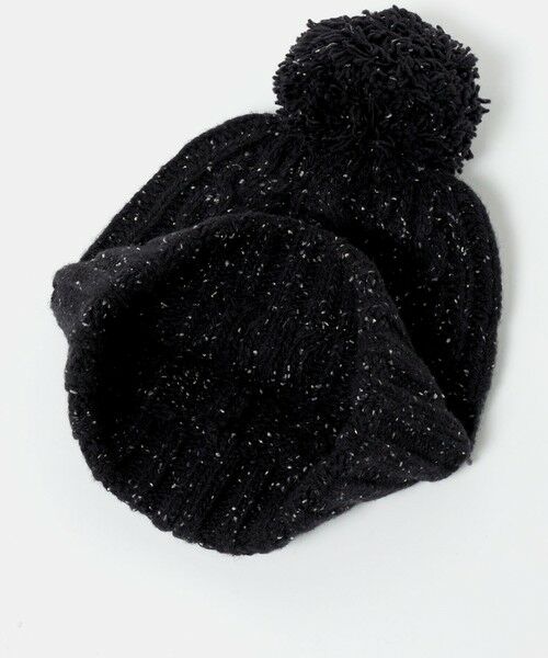 BEAUTY&YOUTH UNITED ARROWS / ビューティー&ユース ユナイテッドアローズ ニットキャップ | ネップ ポンポン ニットキャップ 2WAY | 詳細4