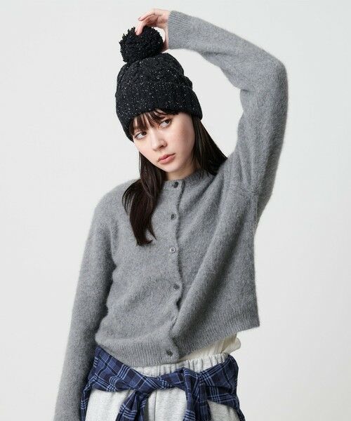 BEAUTY&YOUTH UNITED ARROWS / ビューティー&ユース ユナイテッドアローズ ニットキャップ | ネップ ポンポン ニットキャップ 2WAY | 詳細2