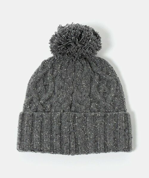 BEAUTY&YOUTH UNITED ARROWS / ビューティー&ユース ユナイテッドアローズ ニットキャップ | ネップ ポンポン ニットキャップ 2WAY | 詳細10