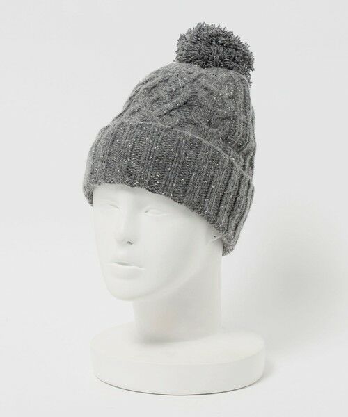 BEAUTY&YOUTH UNITED ARROWS / ビューティー&ユース ユナイテッドアローズ ニットキャップ | ネップ ポンポン ニットキャップ 2WAY | 詳細13
