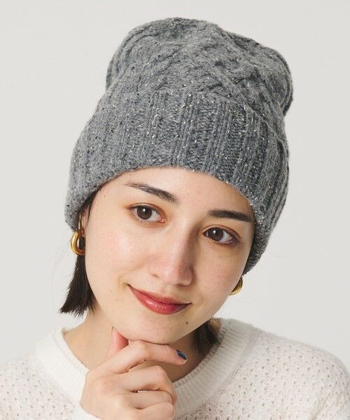 BEAUTY&YOUTH UNITED ARROWS / ビューティー&ユース ユナイテッドアローズ ニットキャップ | ネップ ポンポン ニットキャップ 2WAY | 詳細8