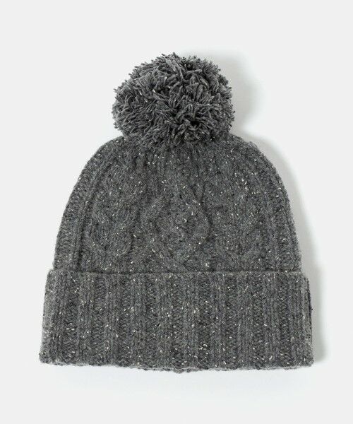 BEAUTY&YOUTH UNITED ARROWS / ビューティー&ユース ユナイテッドアローズ ニットキャップ | ネップ ポンポン ニットキャップ 2WAY | 詳細9