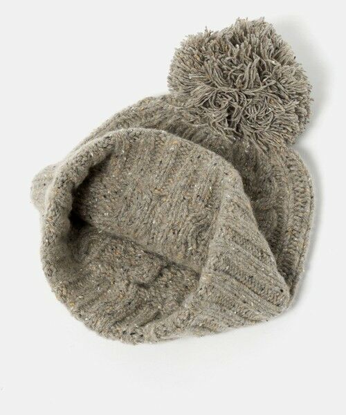 BEAUTY&YOUTH UNITED ARROWS / ビューティー&ユース ユナイテッドアローズ ニットキャップ | ネップ ポンポン ニットキャップ 2WAY | 詳細19
