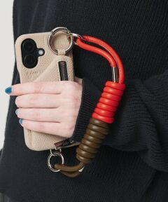 BEAUTY&YOUTH UNITED ARROWS / ビューティー&ユース ユナイテッドアローズ モバイルケース | 【別注】＜ajew＞コイル ストラップ