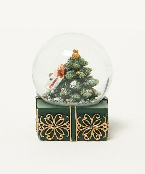 BEAUTY&YOUTH UNITED ARROWS / ビューティー&ユース ユナイテッドアローズ インテリア・インテリア雑貨 | ＜COLOR AND SEASONS＞サンタ ギフトボックス スノードーム 65mm | 詳細1