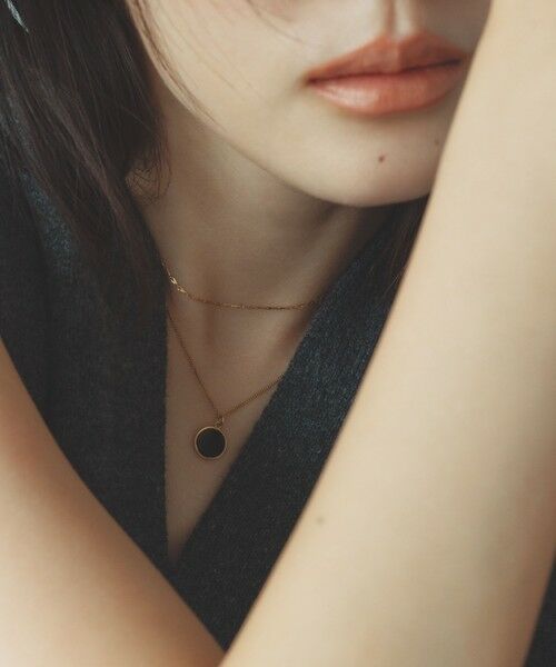 BEAUTY&YOUTH UNITED ARROWS / ビューティー&ユース ユナイテッドアローズ ネックレス・ペンダント・チョーカー | ＜MIZUKI HANAYAMA×by Preek＞シンプル ネックレス | 詳細1