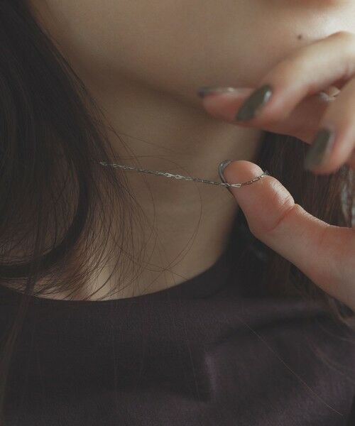 BEAUTY&YOUTH UNITED ARROWS / ビューティー&ユース ユナイテッドアローズ ネックレス・ペンダント・チョーカー | ＜MIZUKI HANAYAMA×by Preek＞シンプル ネックレス | 詳細6